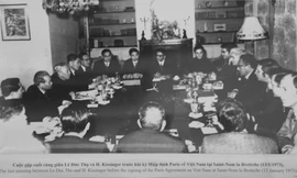 Tái hiện Hiệp định Paris qua ảnh