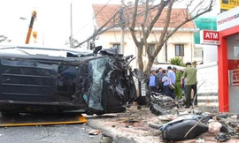 Hiện trường vụ tai nạn gây chết người