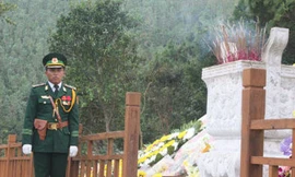 Bộ quân phục đặc biệt của chiến sĩ canh giấc ngủ Đại tướng