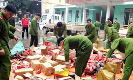 Số pháo nổ lậu thu giữ được tại nhà mẹ con Phương-Hà lên tới 800kg