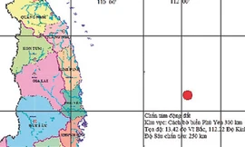 Động đất ngoài khơi Phú Yên sáng sớm qua lại thêm dấu hiệu hoài nghi về hoạt động của vùng núi lửa trẻ ở nam Trung Bộ, theo GS.TS Nguyễn Đình Xuyên