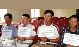 Một nhóm người buôn thuốc nổ bị cơ quan chức năng bắt giữ