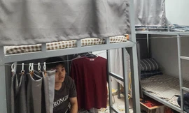 Cận cảnh phòng trọ kê giường tầng, hộp ngủ nguy cơ cháy nổ tại Hà Nội