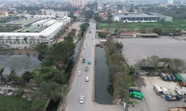 Hà Nội: Cận cảnh tuyến đường 70 trước ngày được mở rộng lên 8 làn xe