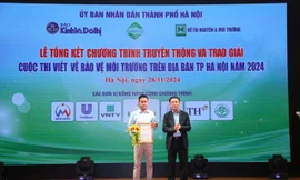 16 tác phẩm báo chí được trao giải về bảo vệ môi trường