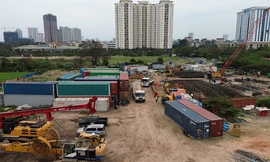 Hà Nội: Tháo dỡ hàng chục công trình chiếm dụng hơn 8ha đất dự án Đài truyền hình