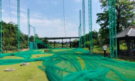 Tháo dỡ sân tập golf trên đất nông nghiệp sau phản ánh của Báo Tiền Phong
