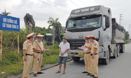 Giải thể Trạm kiểm soát tải trọng xe lưu động tỉnh Hà Nam 