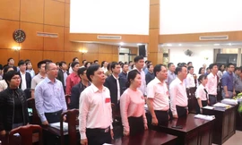 Phiên khai mạc kỳ kiểm tra sát hạch sáng ngày 22/2.