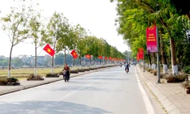 Một tuyến đường tại xã Vĩnh Quỳnh, huyện Thanh Trì