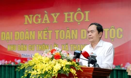 Chủ tịch Quốc hội dự Ngày hội Đại Đoàn kết dân tộc tại Hà Nam 