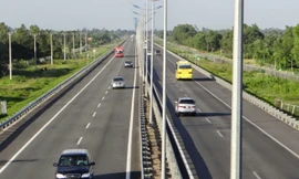 Đoạn đường vành đai 3 đi qua huyện Gia Lâm