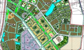 Ảnh trích quy hoạch xã Vân Hà