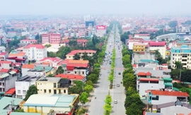 Xây dựng tuyến đường rộng 50m tại huyện Đan Phượng