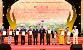 Lễ Vinh danh "Công dân Thủ đô ưu tú" năm 2022