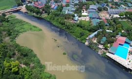 Hà Nội thực hiện cao điểm xử lý, giải tỏa vi phạm đê điều ven sông Đáy