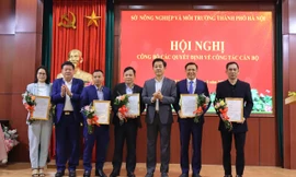 Sở Nông nghiệp & Môi trường Hà Nội công bố các Quyết định về công tác cán bộ