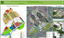 Quy hoạch phân khu đô thị phường Trung Hưng (khu 1), thị xã Sơn Tây.