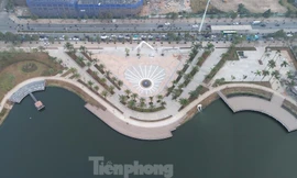 Cận cảnh Công viên hồ Phùng Khoang vừa được bàn giao tạm