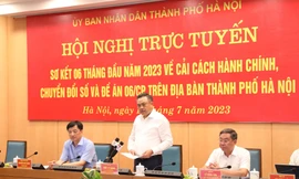 Chủ tịch Hà Nội: Còn 'khoán trắng' cho cán bộ tin học thì chuyển đổi số còn thất bại