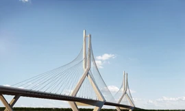 Cầu Tứ Liên bản 3D