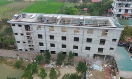 Vụ xây phòng học không phép: Trường tự tháo dỡ một phần công trình vi phạm