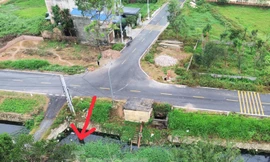 Cận cảnh dự án đường thi công dang dở nơi 4 người tử vong dưới mương nước