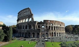 Đấu trường được xây dựng thời La Mã. Nguồn: Getty Images