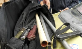 "Kho" vũ khí bị thu giữ