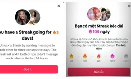 Tình bạn tan vỡ vì trào lưu giữ 'chuỗi lửa' trên TikTok