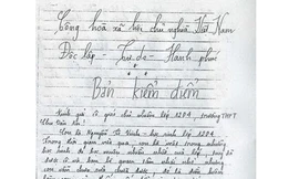 Bản kiểm điểm 'bá đạo' của học sinh chuyên Văn