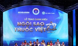 Vinh danh 'Ngôi sao thuốc Việt'