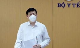 Bộ trưởng Bộ Y tế Nguyễn Thanh Long tại cuộc họp chiều 15/6