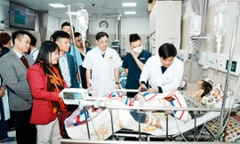 Tết ở bệnh viện hạng đặc biệt nhất cả nước