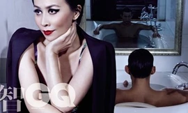 Ngỡ ngàng với ảnh gợi cảm của Lưu Gia Linh