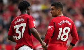 Mainoo và Casemiro.