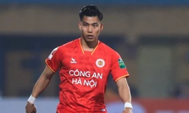 Hậu vệ Vũ Văn Thanh.