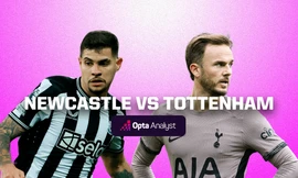 Bruno Guimares và James Maddison.