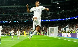 Rodrygo là cầu thủ chơi hay nhất bên phía Real Madrid trong trận đấu với Braga