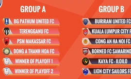 Kết quả bốc thăm Cúp các CLB Đông Nam Á 2024/25.