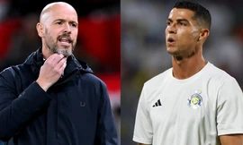 Ronaldo chỉ trích Ten Hag. 
