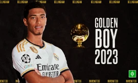 Bellingham chính thức giành danh hiệu Golden Boy