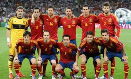 Đội tuyển Tây Ban Nha tại EURO 2012.