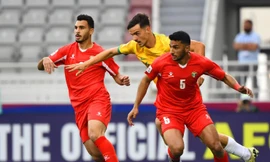 Cầu thủ U23 Úc và U23 Jordan