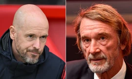 Erik Ten Hag và Sir Jim Ratcliffe.