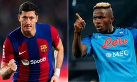 Lewandowski và Osimhen.