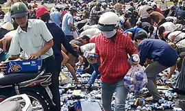 Hình ảnh đáng xấu hổ vụ 'hôi bia' ở Biên Hòa (Đồng Nai) vào ngày 4/12