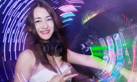 DJ 9x Trang Moon khuấy đảo tại vũ trường