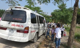 Tạm giữ xe ba bánh tự chế	