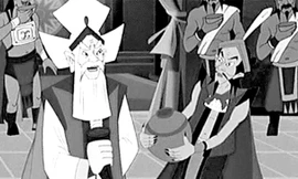 Một cảnh phim hoạt hình Việt Nam